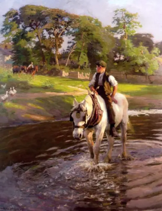 1909 年の夏の日の終わり