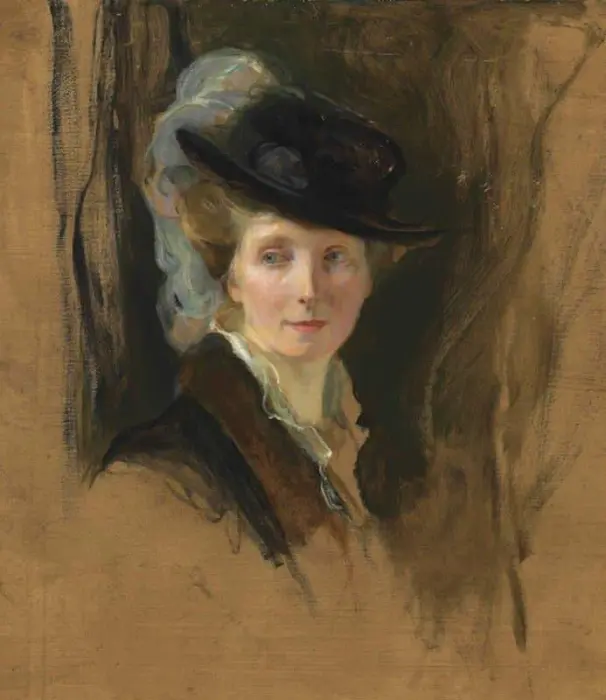 Mrs Philip De Laszlo Nee Lucy Guinness Ca. 1918