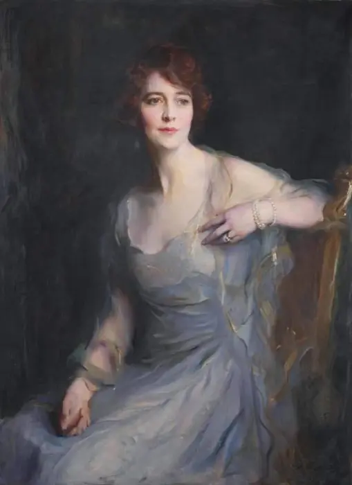 Portrait Of Ellice Endicott Mrs William Endicott Nee Ellice Mack 1926