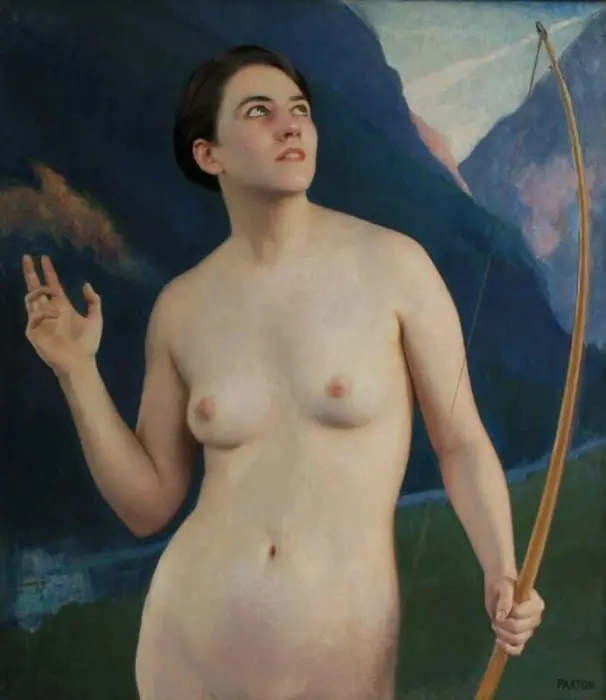 Diana Of The Peaks Ca. 1939