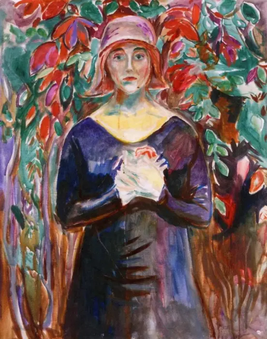 Modelo no Jardim, 1930