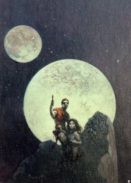 Человек с лазерным пистолетом