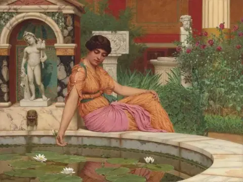 A Lily Pond 1917