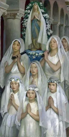 Майское шествие 1935 года.