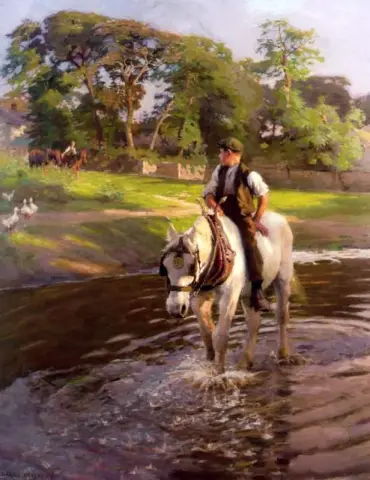 1909 年の夏の日の終わり