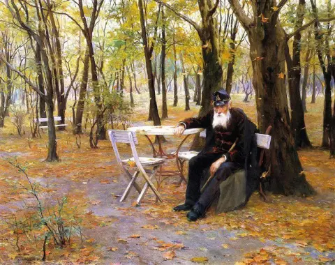 Падающие листья 1895