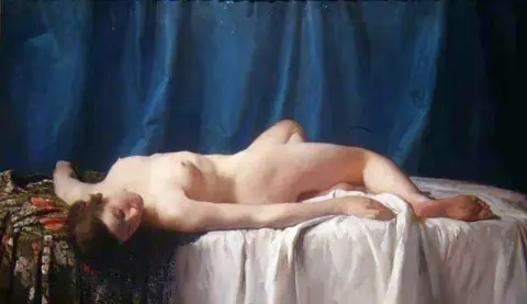 Лежащая обнаженная женщина 1898