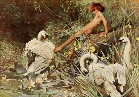 An Idyll Of Summer Ca. 1911