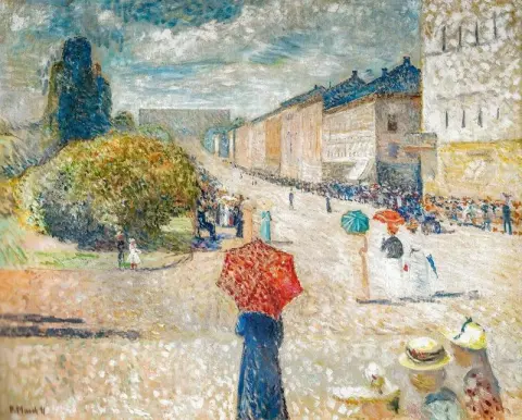 Primavera da rua Karl Johan, 1890