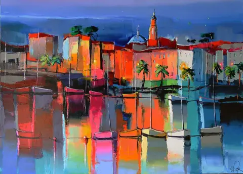 アジャクシオの岸壁