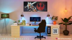 Ahsoka Tano adult Alliance Rebel logo Wall Frame