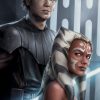 Ahsoka Tano and Anakin Skywalker portrait