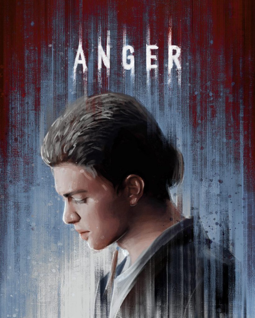 Anakin Skywalker Darth Vader Anger portrait