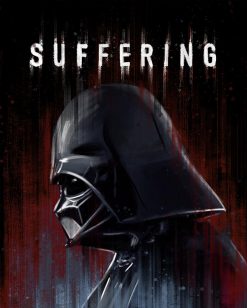 Anakin Skywalker Darth Vader suffering portrait