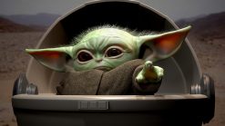 Baby Yoda Grogu fan art