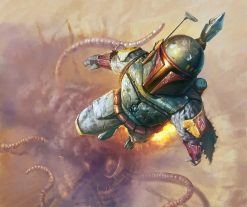 Boba Fett fights with the sarlacc 2