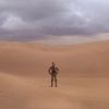 C3PO alone on Tatooine desert