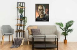 Darth Bane portrait 2 Wall Frame