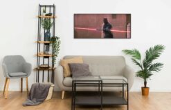 Darth Maul Episode 1 actor double saber laser Wall Frame