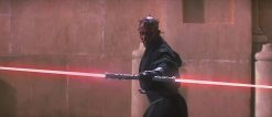 Darth Maul Episode 1 actor double saber laser
