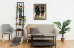 Darth Maul and Darth Talon Wall Frame