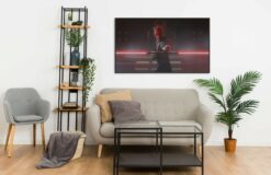 Darth Maul vs Ahsoka Tano The Clone Wars 2 Wall Frame