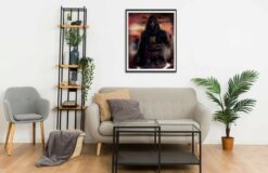 Darth Revan portrait 4 Wall Frame