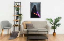 Darth Revan portrait 6 Wall Frame