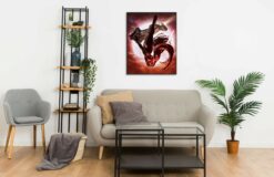 Darth Talon portrait 2 Wall Frame