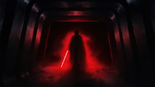 Experience custom-made magic with our bespoke Darth Vader oil painting on canvas. Immerse in the dark allure of Rogue One as Vader wields his iconic red lightsaber. Elevate your space with this handcrafted masterpiece, capturing the essence of the galaxy's most feared Sith Lord.