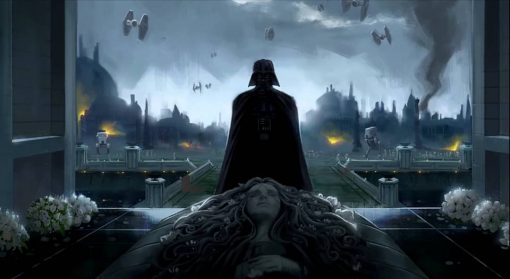 Darth Vader and Padme Amidala dead 1