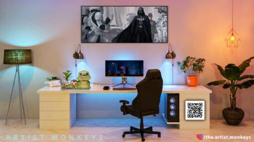Darth Vader stormtrooper 6 Wall Frame