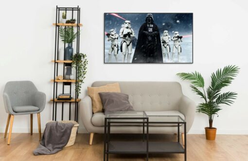 Darth Vader stormtroopers 2 Wall Frame