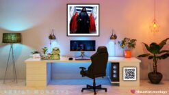 Emperor Palpatine Darth Sidious with his royal guards 1 Wall Frame