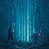 Finn versus Kylo Ren fan art