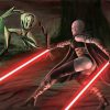 General Grievous and Asajj Ventress fighting