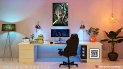 General Grievous portrait 3 Wall Frame