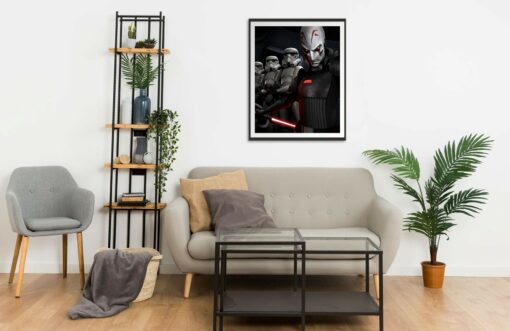 Grand Inquisitor Sith 2 Wall Frame