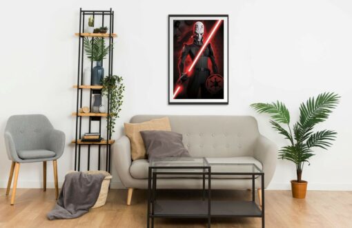 Grand Inquisitor Sith 3 Wall Frame