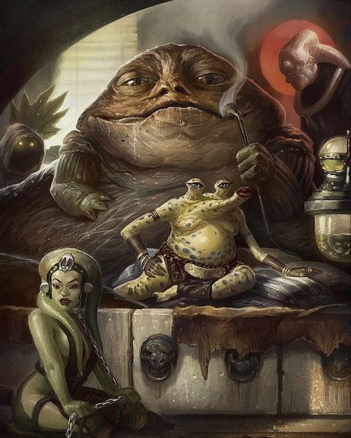 Jabba the hutt team fan art