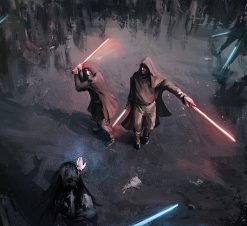 Jedi and stih duel artwork