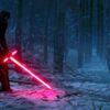 Kylo Ren in the forest