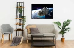 Millennium Falcon & X Wings Wall Frame