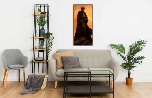 Obi Wan Kenobi Tatooine portrait Wall Frame