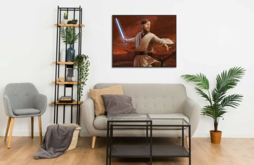 The Clones Wars portrait 1 Wall Frame