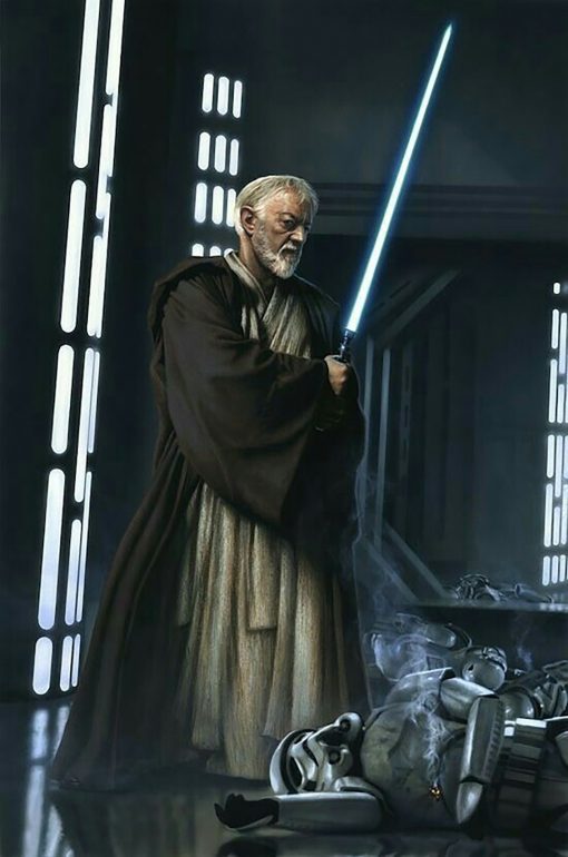 Obi Wan Kenobi old A New Hope
