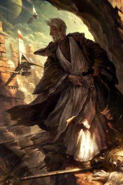 Obi Wan Kenobi old portrait