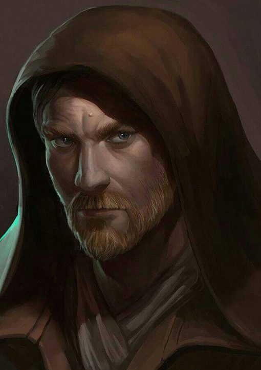 Obi Wan Kenobi portrait 2