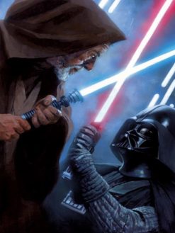 Obi Wan Kenobi versus Darth Vader 1