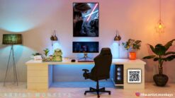 Obi Wan Kenobi versus Darth Vader 1 Wall Frame